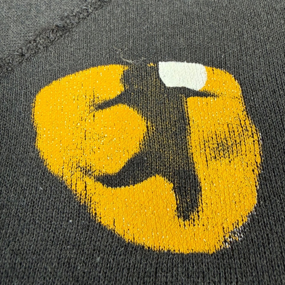 Cats Musical Mens L Black Sweatshirt Vintage 80s Tultex Maximum Sweats USA Made - Picture 10 of 10